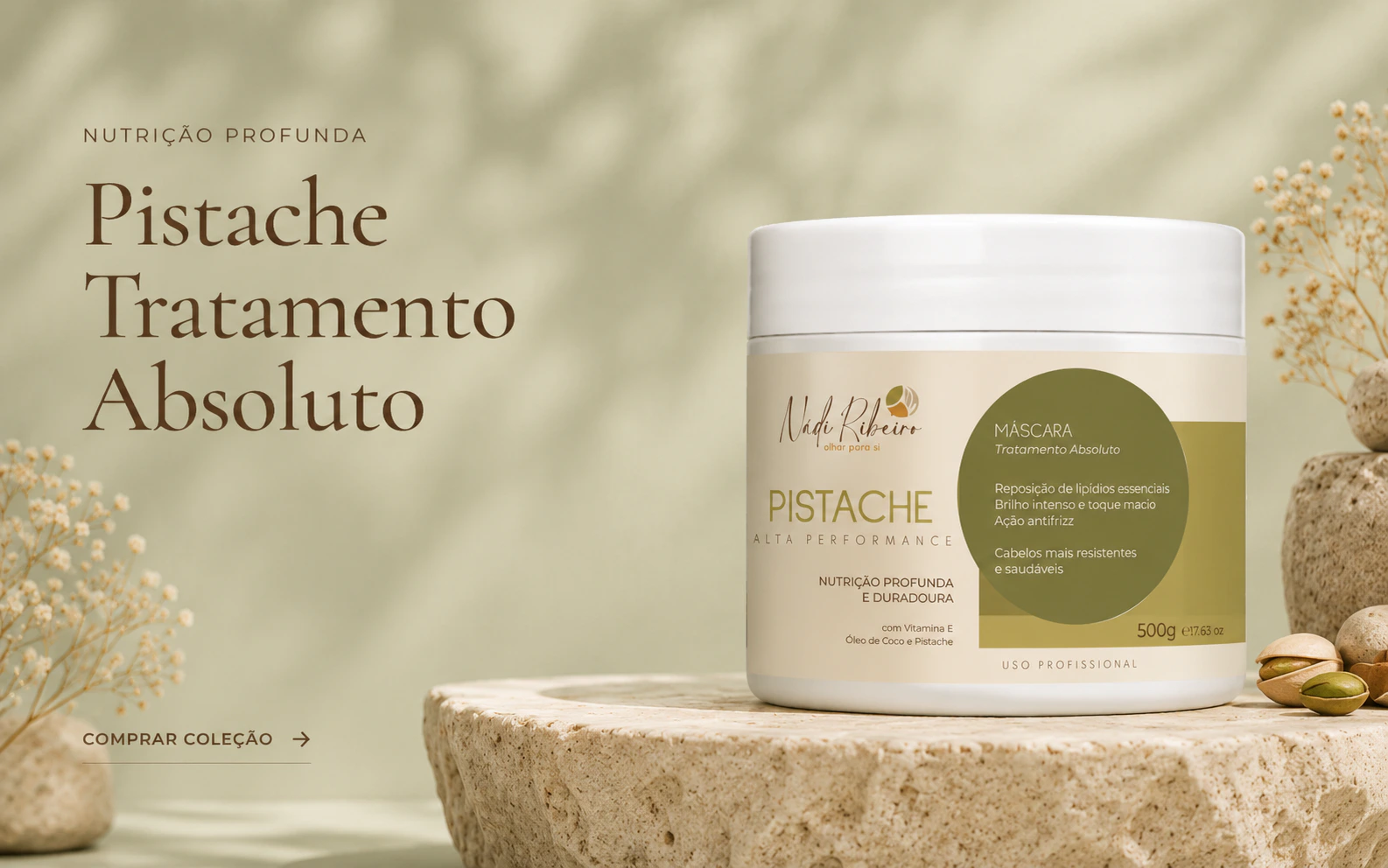 Máscara Pistache Tratamento Absoluto